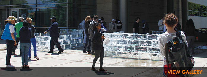 Art on Ice sculptures