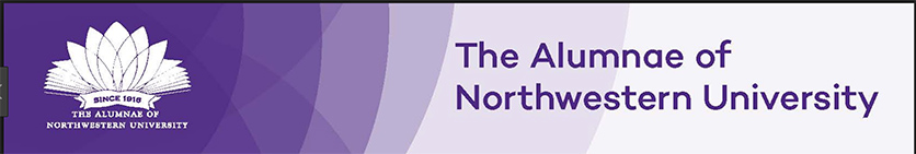 Alumnae of Northwestern logo