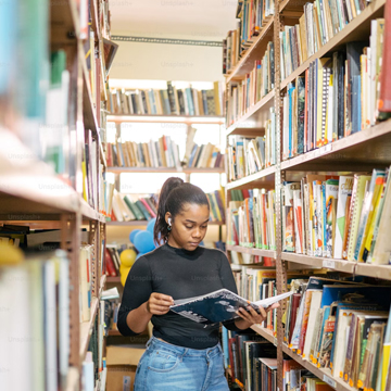 Library scene