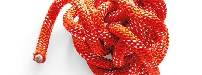 Knotted rope