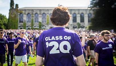 Students outside